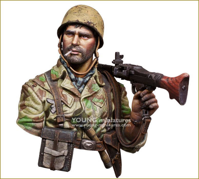 Young Miniatures YM1892 Parachutistes allemands de la Seconde Guerre mondiale 1/10 – image 3