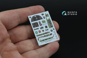 Intérieur imprimé en 3D et coloré sur papier décalcomanie Quinta Studio QDS-48554 Bristol Beaufighter Mk.VI (Tamiya) (petite version) 1/48 – Bild 4