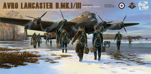 Maquette Border BF-010 Avro Lancaster B Mk.I/III avec intérieur complet 1/32