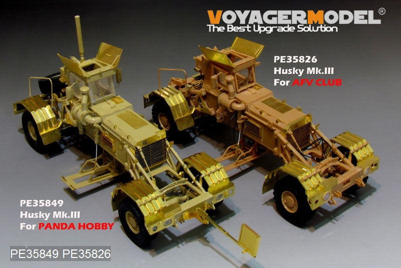 Détecteur de mines monté sur véhicule (VMMD) Voyager modèle PE35826, modèle moderne américain Husky Mk.III, pour AFV 35347, échelle 1/35 – Bild 3