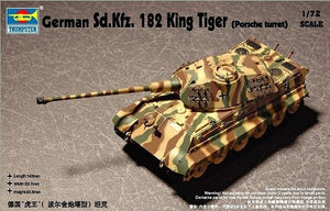 Trumpeter 07202 allemand Sd.Kfz.182 King Tiger (tourelle Porsche) (1/72)