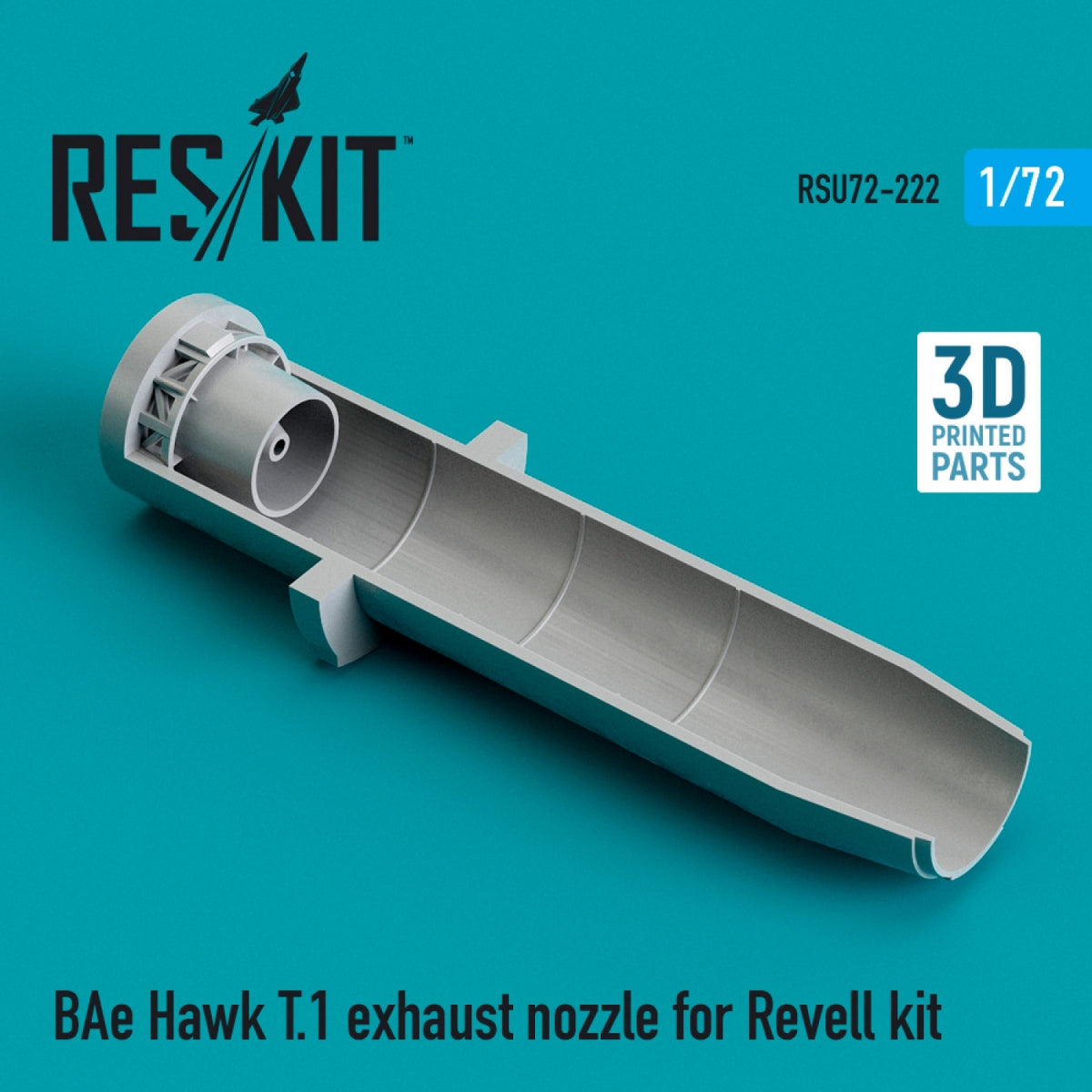 RESKIT RSU72-0222 BAE HAWK T.1 TUYAU D&amp;#39;ÉCHAPPEMENT POUR MAQUETTE REVELL (IMPRIMÉ EN 3D) 1/72 – image 2