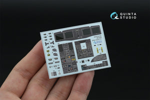 Quinta Studio QDS-35166 МН-60R Seahawk 3D-Printed &amp; coloured Interior on decal paper (Kitty Hawk) (Small version) 1/35