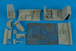 Kit de cockpit Aires 2151 Bf 109F-2/F-4 (version initiale) au 1/32, Hasegawa