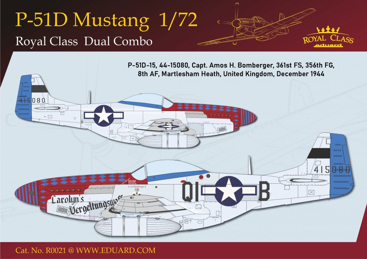 Eduard R0021 P-51D MUSTANG DOUBLE COMBO 1/72 – image 25