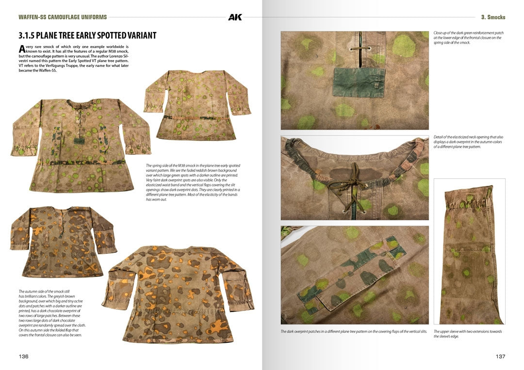 AK Interactive AK130008 UNIFORMES DE CAMOUFLAGE WAFFEN-SS PAR WERNER PALINCKX (Anglais)  – immagine 10