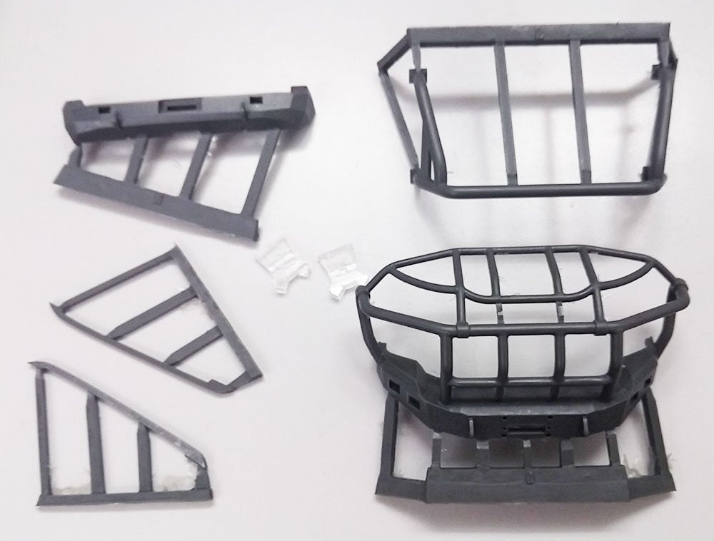 Kit d&amp;#39;accessoires extérieurs Meng Model SPS-047 Ford F-350 à l&amp;#39;échelle 1/24 – image 3
