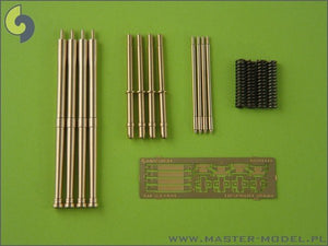 Canon Master AM-24-004 Hispano Mk II 20 mm (4 pièces) - s&amp;#39;adapte parfaitement au Mosquito d&amp;#39;Airfix (1/24)