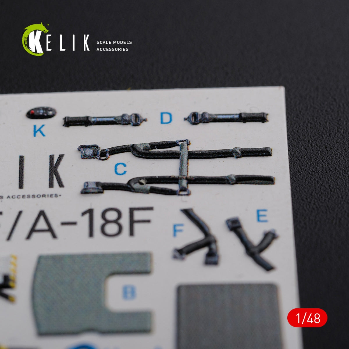 Décalcomanies 3D pour l&amp;#39;intérieur du F/A-18F Super Hornet (KELIK K48078) pour la maquette MENG au 1/48  – image 10