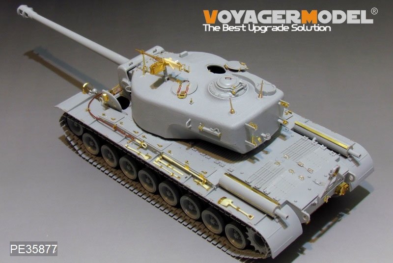 Maquette Voyager PE35877 Char super lourd américain T-29E1 de la Seconde Guerre mondiale pour HOBBY BOSS à l&amp;#39;échelle 1/35 – Bild 4