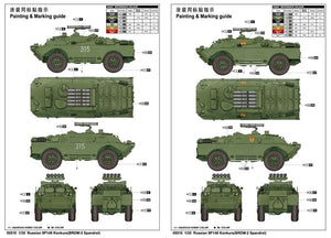 Trumpeter 05515 Maquette russe 9P148 BRDM-2 Spandrel (1/35) – immagine 2