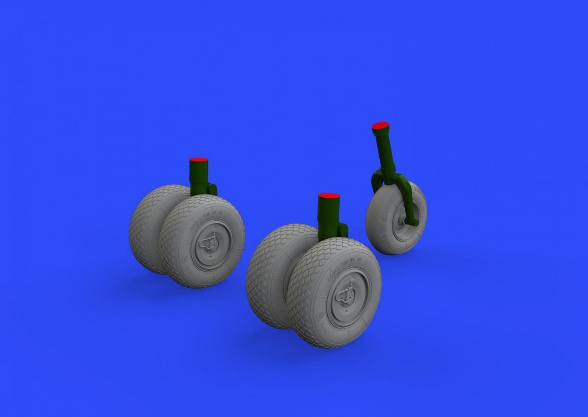 Roues Eduard 648328 He 219 TAMIYA 1/48