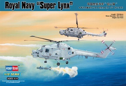 Hobby Boss 87238 Super Lynx de la Royal Navy (1/72)