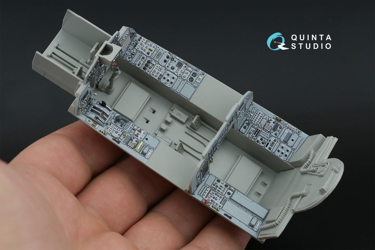 Quinta Studio QDS+32229 Tornado IDS Intérieur imprimé en 3D et coloré sur papier décalcomanie (Italeri) (Petite version) (avec pièces en résine imprimées en 3D) 1/32 – image 9