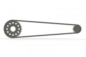 Falcon Scale Models FSM005 Ducati HM Replica - chain for Tamiya 14019 1/12 – zdjęcie 4