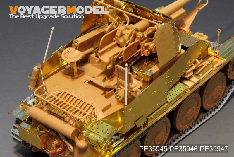 Maquette Voyager PE35945 Chasseur de chars allemand Marder III (Sd.Kfz.139) de la Seconde Guerre mondiale, à base de la maquette TAMIYA 35248 au 1/35 – Bild 12