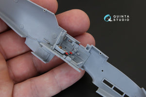 Intérieur imprimé en 3D et coloré sur papier décalcomanie Quinta Studio QD48140 Ki-61-I (pour maquette Hasegawa) 1/48 – image 5