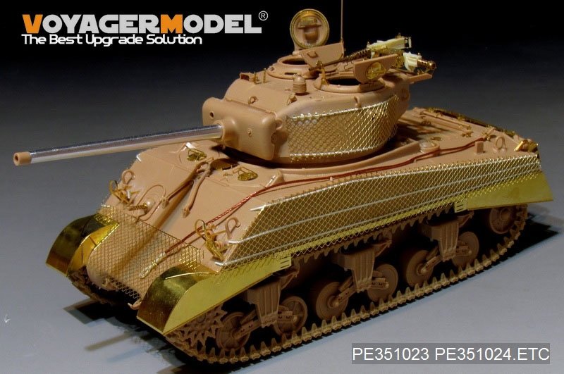 Modèle Voyager PE351024, chenilles de char américain M4A3 de la Seconde Guerre mondiale pour maquette MENG TS-043 au 1/35 – Bild 3