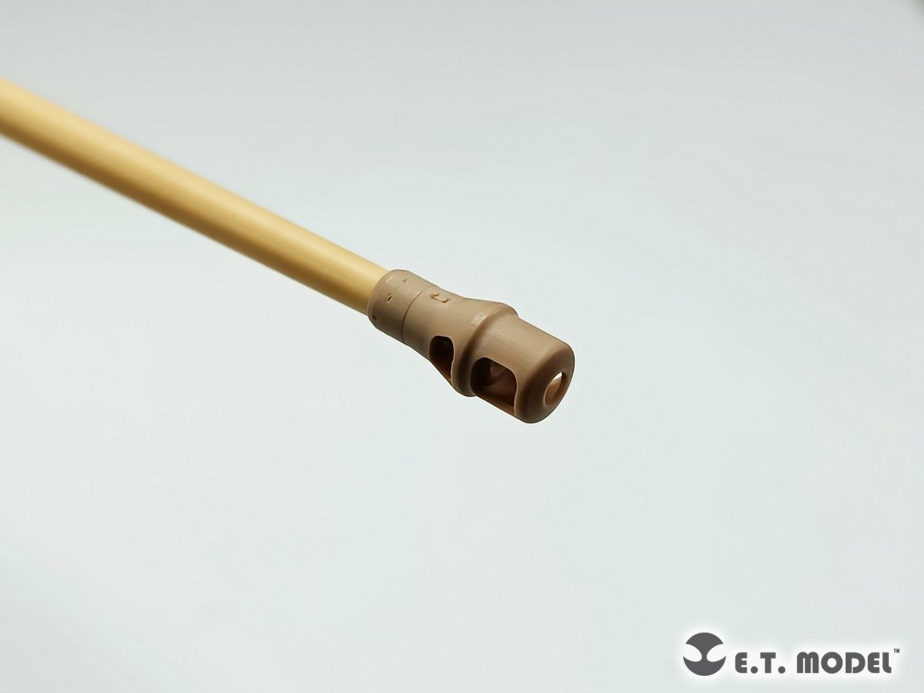ET Model P35-308 WWII Allemand 75mm Kwk42 Frein de bouche Type.2 (Impression 3D) 1/35  – image 3