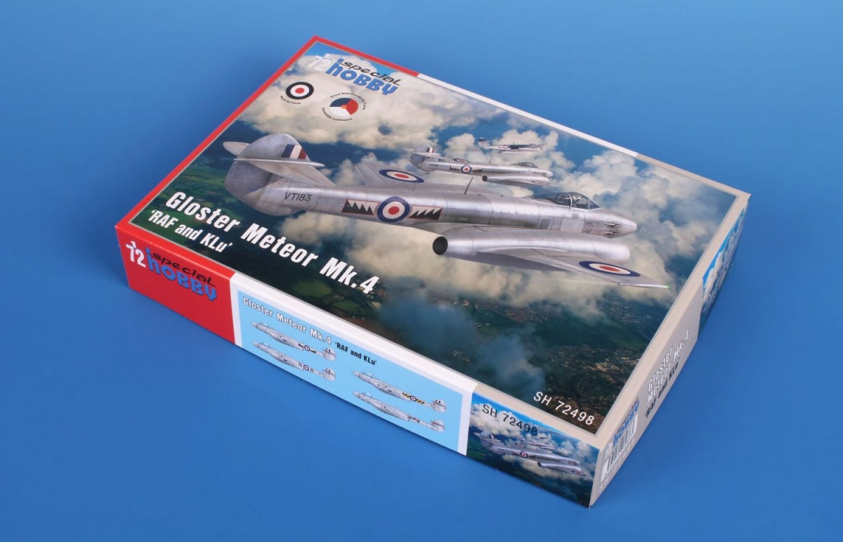 Special Hobby 72498 Gloster Meteor Mk.4&amp;#39; RAF et KLu 1/72 – image 2