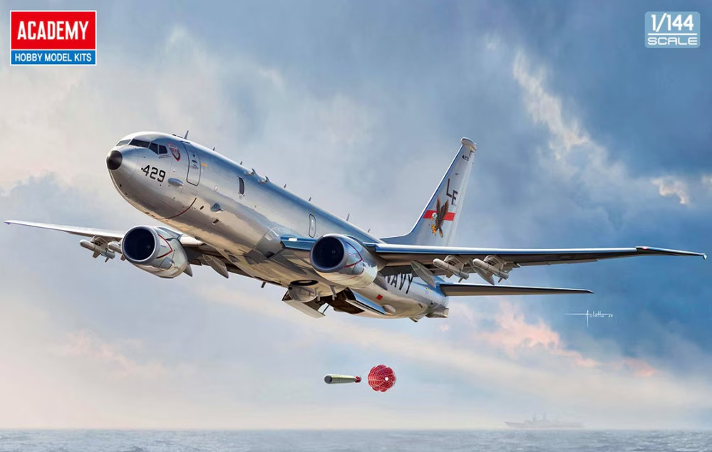 Maquette Academy 12635 USN P-8A Poseidon au 1/144
