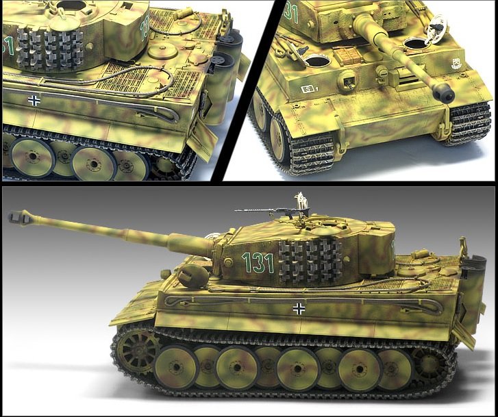 Academy 13287 TIGRE ALLEMAND I Ver. MID (1/35)  – Bild 3