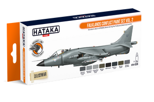 Coffret de peinture Hataka HTK-CS28 Conflit des Malouines vol. 2 (8x17ml)