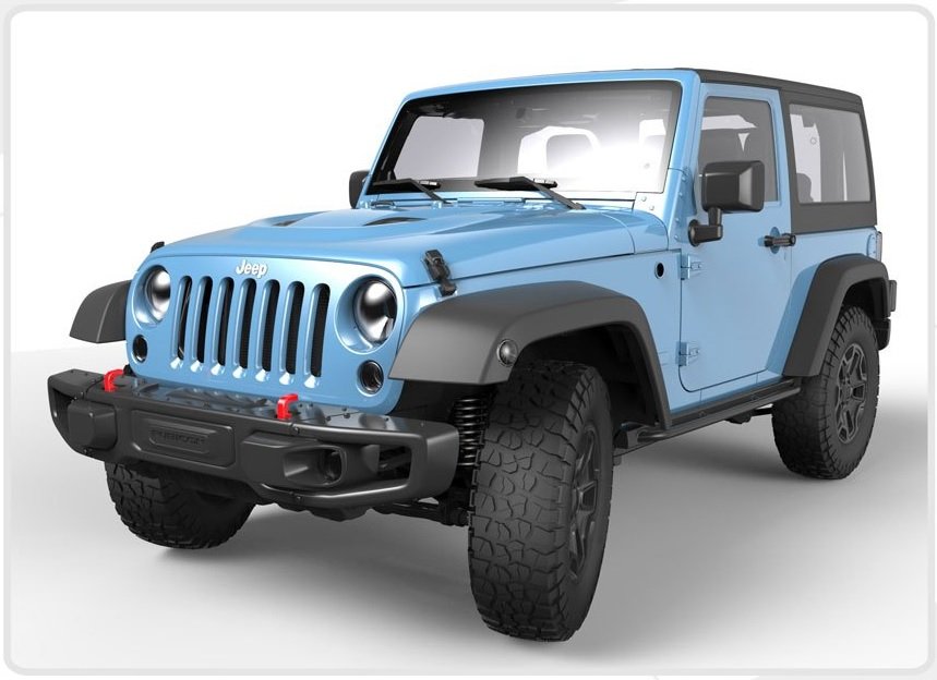 Maquette Meng CS-003 Jeep Wrangler Rubicon 1/24 – image 5