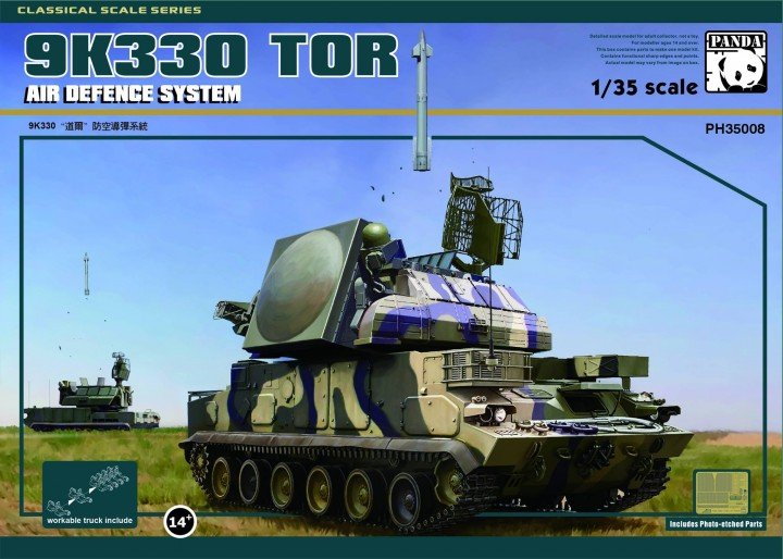 Panda Hobby 35008 Système de missiles russe TOR-M1 1/35