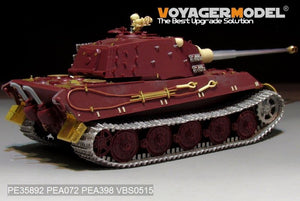 Maquette Voyager PE35892 Tigre royal allemand de la Seconde Guerre mondiale, version finale pour MENG 1/35 – immagine 5