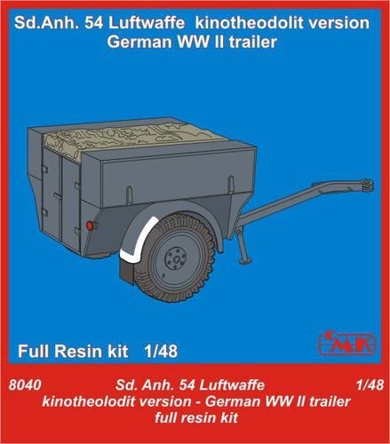 CMK 8040 Sd.Anh. 54 kinéthéodolite de la Luftwaffe version 1/48
