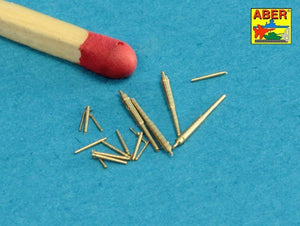 Aber 1/700L-34 Set of Barrels for Narvic classe destroyers type 1936A: 150mm x 5; 37mm x 8; 37mm(M42) x 10; 1/700 – zdjęcie 2
