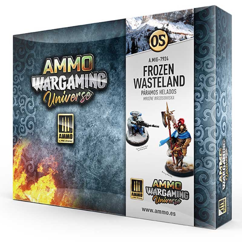 MUNITIONS de Mig Jimenez 7924 AMMO WARGAMING UNIVERSE 05 - Frozen Landes