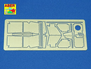 Aber 35168 Sd.Kfz.251/1 ausf.D partie 2 ailes (DRA) (1/35)