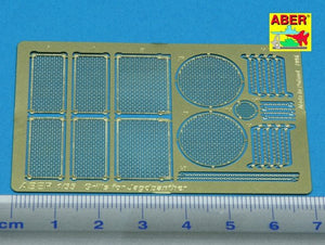 Aber 35G04 Grilles pour canon automoteur allemand Jagdpanther (1/35) – Bild 2