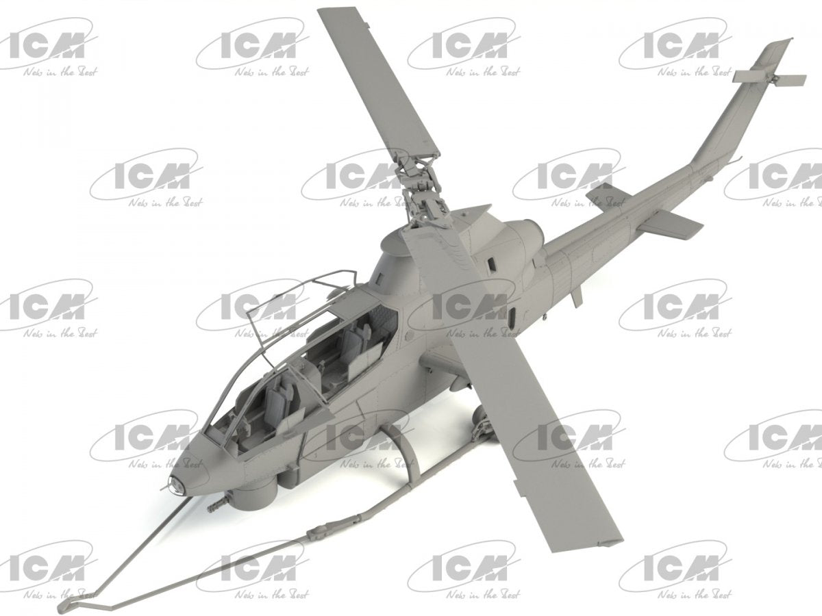 ICM 32060+P AH-1G Cobra (première production) + KIT DE PEINTURE 1/32 – image 2