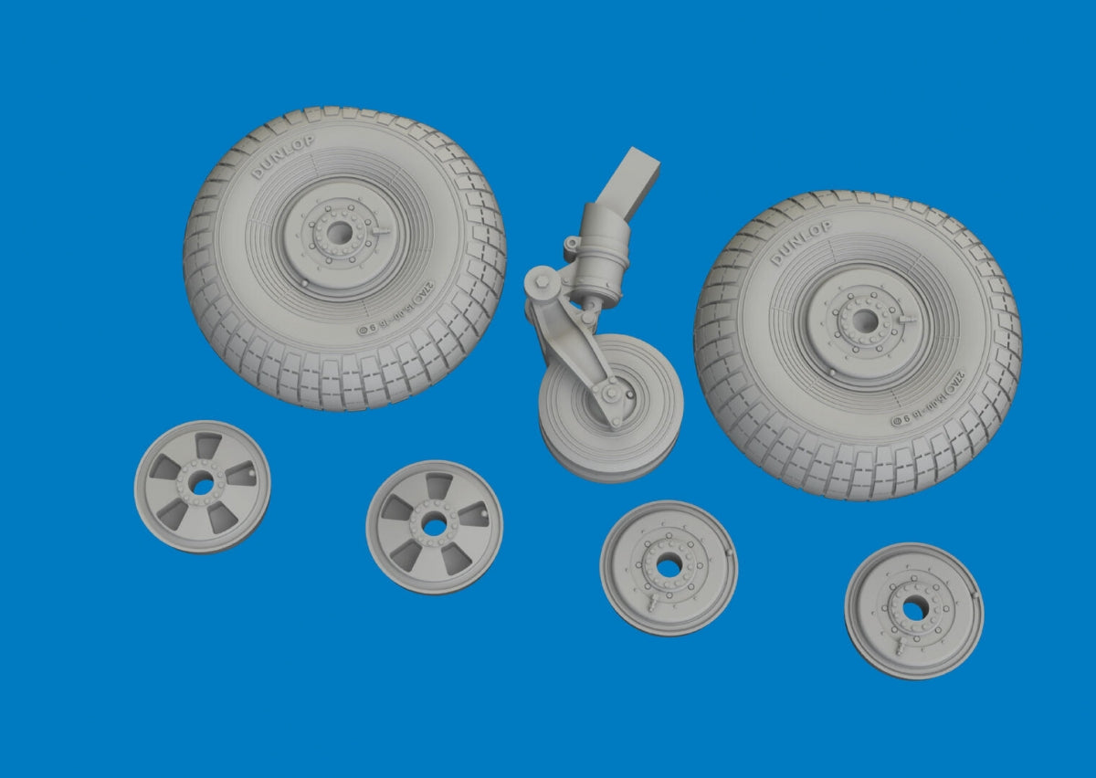 Roues Eduard 672403 Mosquito Tamiya 1/72 – immagine 4