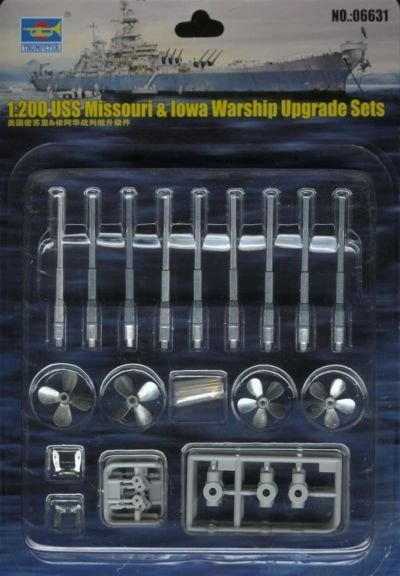 Ensemble de mise à niveau du navire de guerre USS Missouri Iowa de Trumpeter 06631 (1/200)