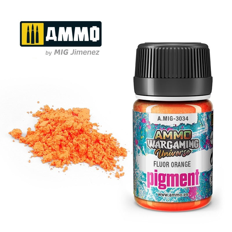 AMMO par Mig Jimenez 3034 Pigment Orange Fluor 35ml