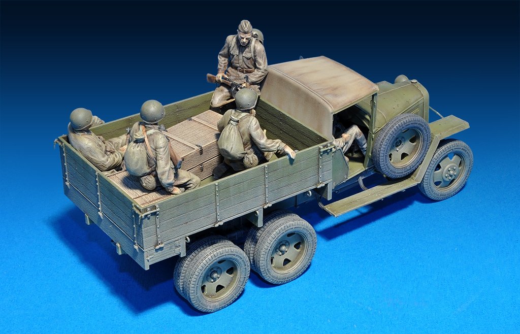 MiniArt 35173 GAZ-AAA Mod. 1941. CAMION CARGO SOVIÉTIQUE (1/35) – Bild 3