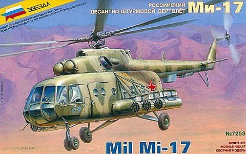 Hélicoptère soviétique Zvezda 7253 MIL MI-17 (1/72)