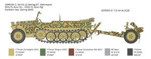 Italeri 6595 Sd. Kfz. 10 Demag D7 avec canon de 7,5 cm leIG 18 et équipage au 1/35 – Bild 4