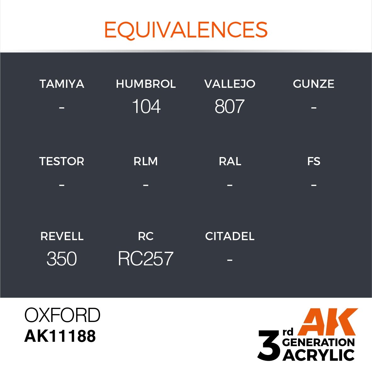 AK Interactive AK11188 OXFORD – STANDARD 17 ml – imagen 3
