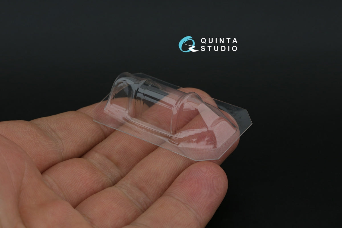 Quinta Studio QC48007 LaGG-3 Série 66, verrière transparente sous vide, 1 pièce, (Zvezda) 1/48  – image 2