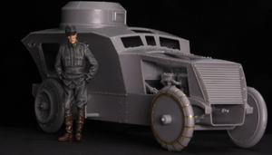 Copper State Models F35-015 Officier de voiture blindée austro-hongroise 1/35