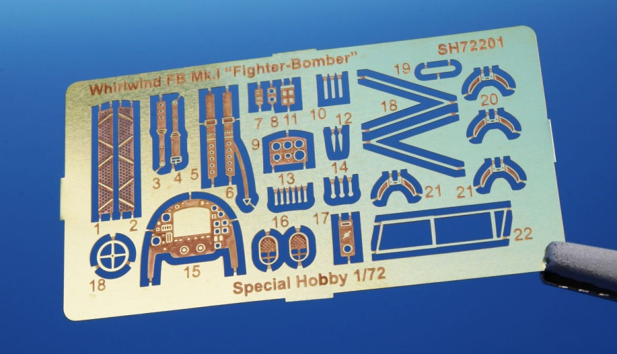 Maquette Special Hobby 72201 Westland Whirlwind FB Mk.I « Chasseur-Bombardier » au 1/72 – Bild 7