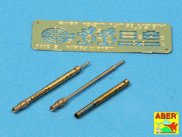 Aber 35L-098 Ensemble de 2 canons pour mitrailleuse de char allemande MG 34 avec Panzermantel (1/35) – imagen 3