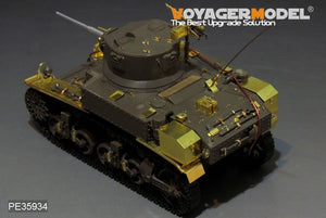 Maquette Voyager PE35934, char léger américain M3 Stuart de la Seconde Guerre mondiale (modèle de base) pour Tamiya 35360 au 1/35 – image 5