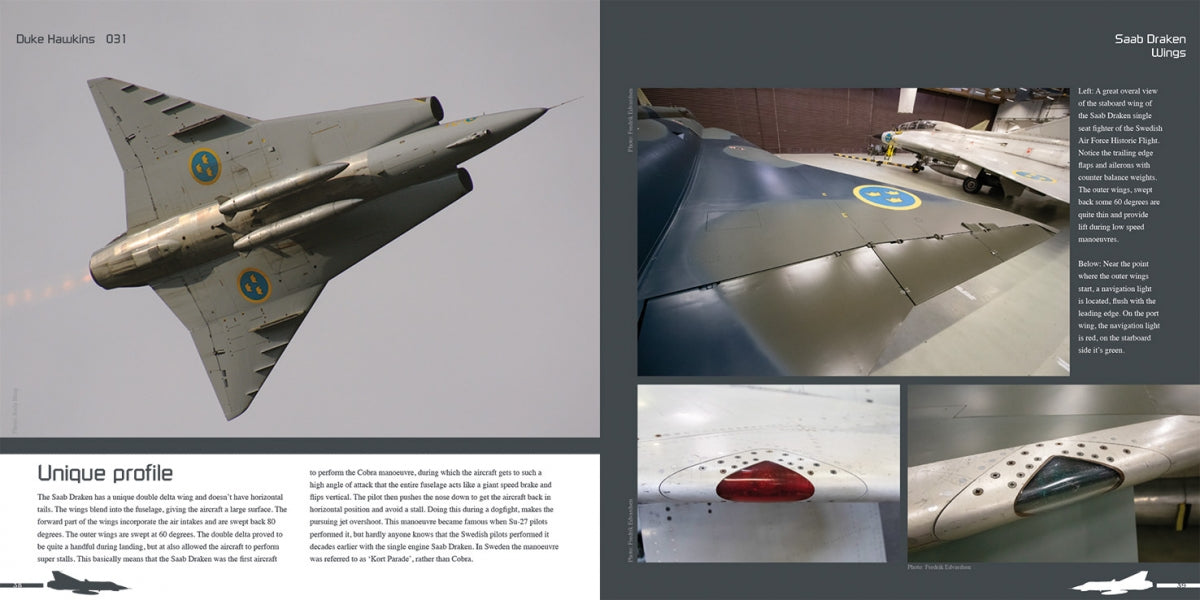 Publications HMH DH-031 Saab 35 Draken - Avion en détail 031 (Version anglaise)  – image 4