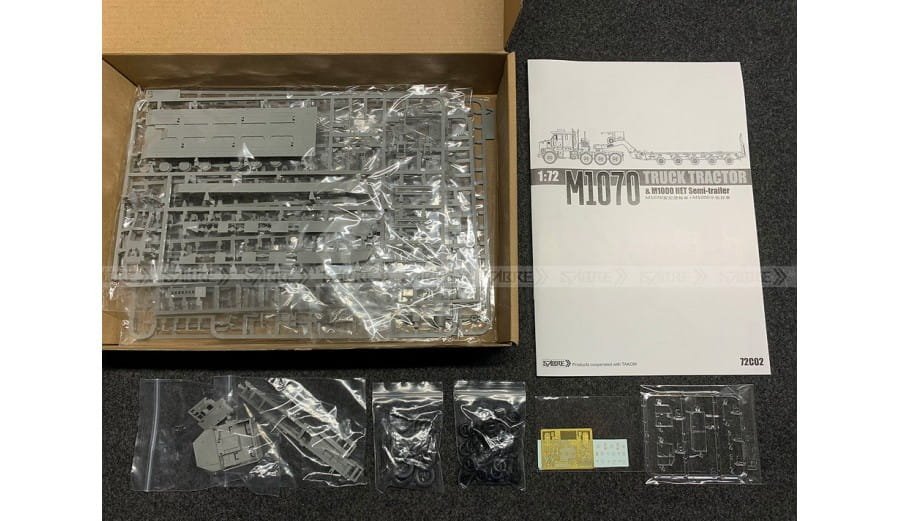 Saber 72C02 Tracteur M1070 et semi-remorque M1000 1/72 – imagen 4